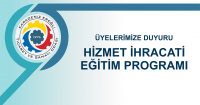 HİZMET İHRACATİ EĞİTİM PROGRAMI