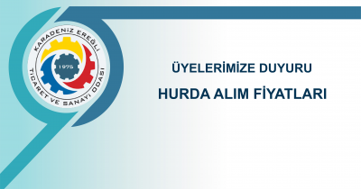 HURDA ALIM FİYATLARI