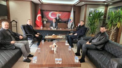 Kdz. Ereğli İlçe Jandarma Komutanı Üsteğmen Ali Akça, Oda Başkanımız Arslan Keleş'e nezaket ziyaretinde bulundu.